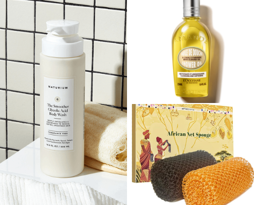 Glass Skin in the Shower ✨ Hydration + Glow Routine cover photo collage