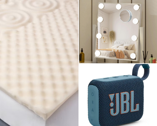 Dorm Room Essentials cover photo collage