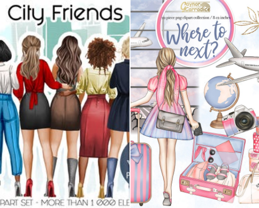 Genuine Handmade Digital Graphics for Commercial Use cover photo collage