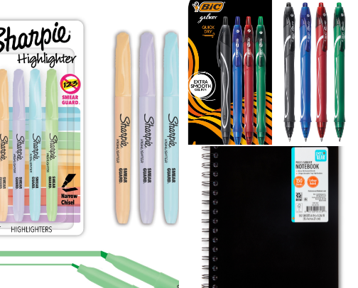 School essentials that saved me ! 📚 cover photo collage