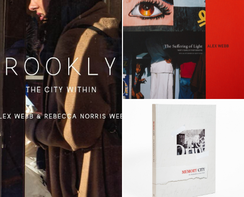 Read Now - Alex Webb and Rebecca Norris Webb: Brooklyn, The City Within companion photobooks cover photo collage