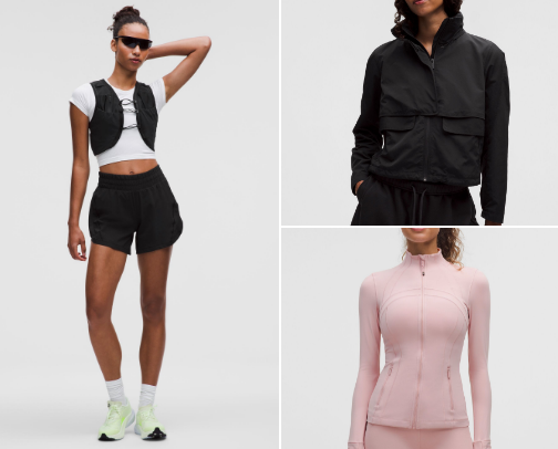 Lululemon Life Edit: Fitness, Fashion & Function cover photo collage