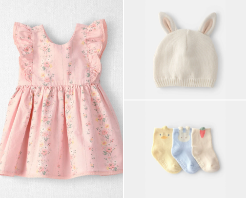 Cute and Affordable Baby Easter Outfit and Clothes 💕🐰🥕 cover photo collage