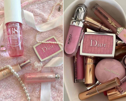 oily skin makeup cover photo collage