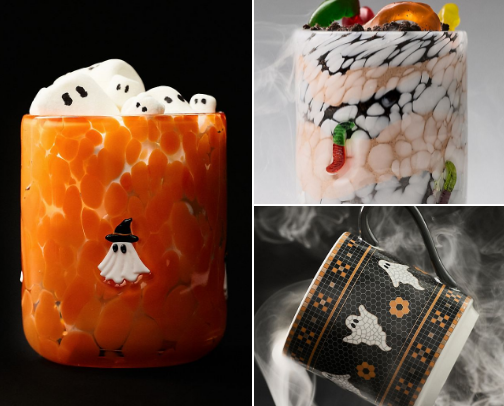 Halloween Glasses & Cups cover photo collage