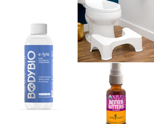 Gut Healing Staples cover photo collage