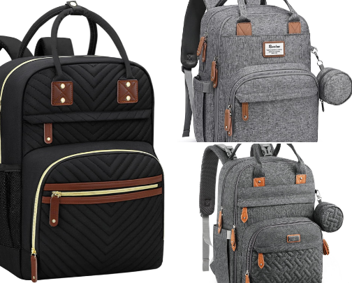 Best Diaper Bag & Diaper Handbag – Stylish Baby Backpack & Tote for Mommy cover photo collage