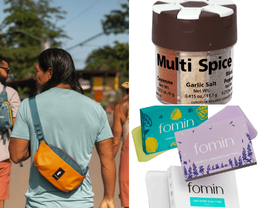 Camping | Hiking | Beach cover photo collage