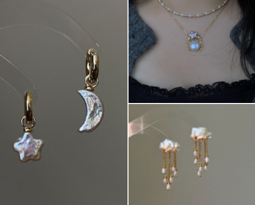 Jewlery cover photo collage