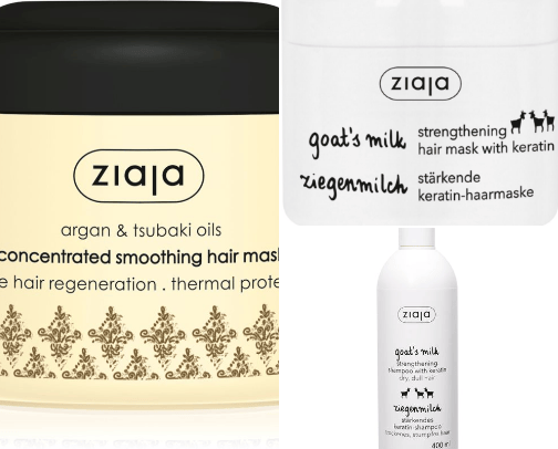 Ziaja cover photo collage