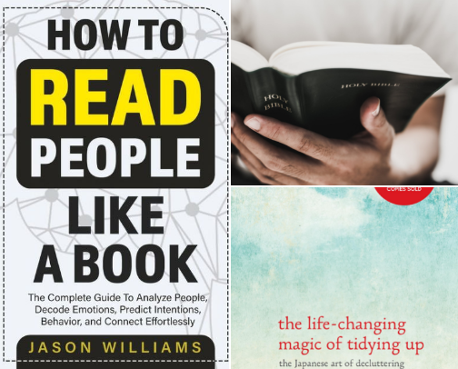 My favorite book recs cover photo collage