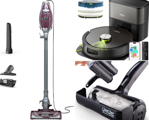 Helpful Finds for Homes That Are Always Covered in Pet Hair cover photo collage