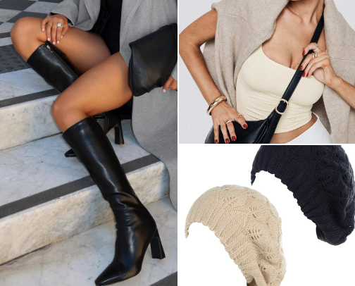 🍂 Fall Fashion Must-Haves: Cozy Layers, Chic Boots & Accessories” cover photo collage