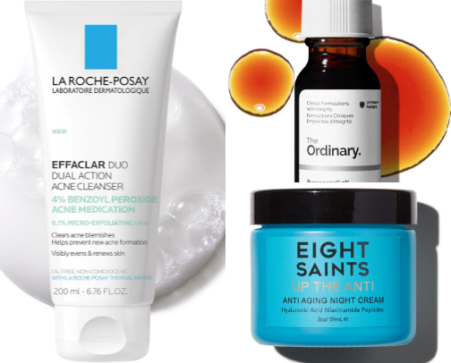 Essential Skincare Staples For Hydrated Healthy Skin cover photo collage