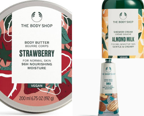 The Body Shop: Glow from Head to Toe 🍓 cover photo collage