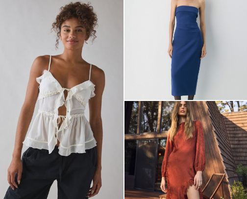 what's in my closet👗 cover photo collage