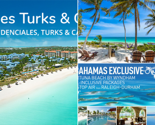 Beautiful destinations cover photo collage