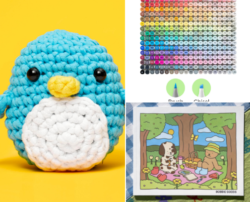 Analog Bag Must-Haves | Low-Stimulation Cozy Hobbies cover photo collage