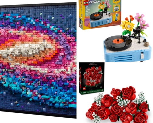 Girly Pop LEGO Collection cover photo collage
