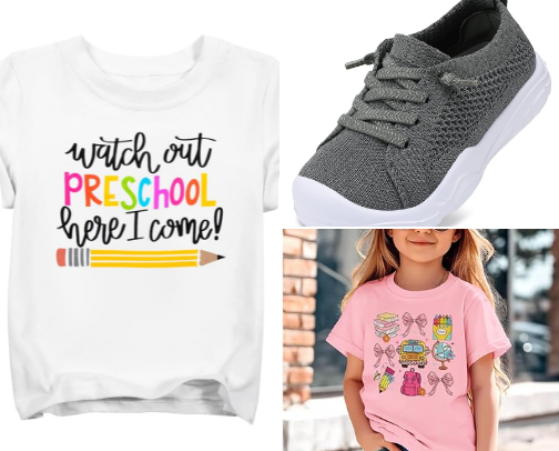 Back to School Outfit- GIRLS cover photo collage