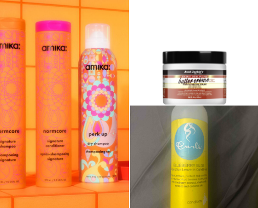 calling all curly girlies! cover photo collage