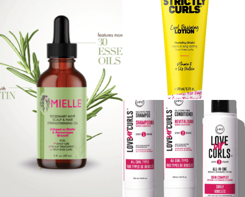 Best Hair Products for Wavy And Curly Hair cover photo collage