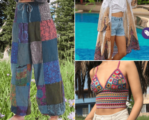 Hippie Clothing :) cover photo collage