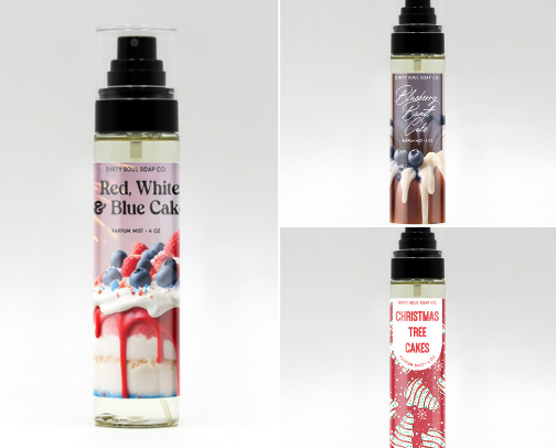 My favorite fragrances cover photo collage
