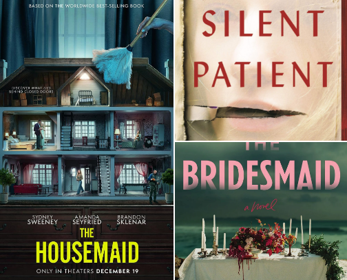 Thrillers cover photo collage