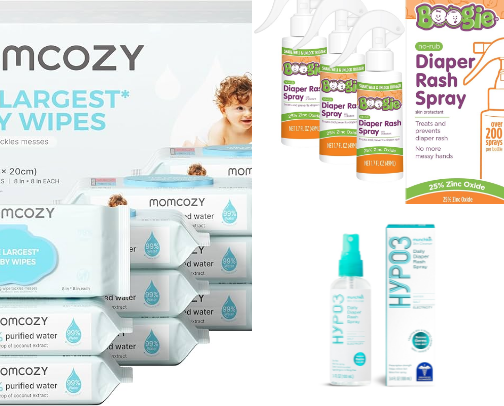 My Diaper Bag Restock List (Amazon Edition) cover photo collage