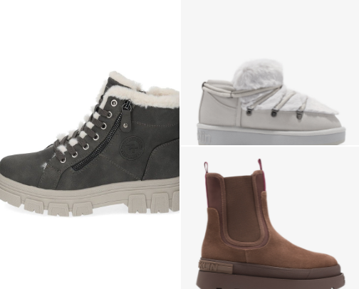 Warm, cozy, and effortlessly elegant Boots. cover photo collage