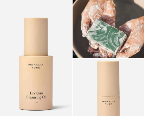 Clean Products for Glowing Skin cover photo collage