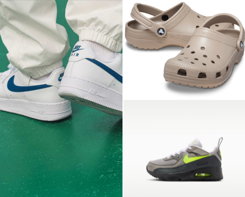 Shoes cover photo collage