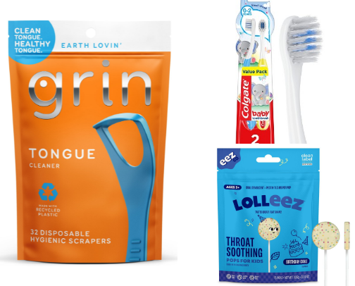 Tonsillectomy Must Haves cover photo collage