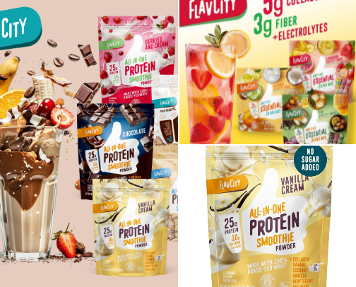 Flav City Products cover photo collage