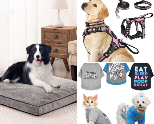 Top Picks for Pet Lovers, essentials Your Furry Friends Will Love! 🐕🐈🐇 cover photo collage