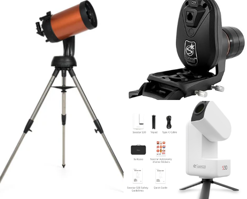 Astronomy - Telescopes and Accessories cover photo collage