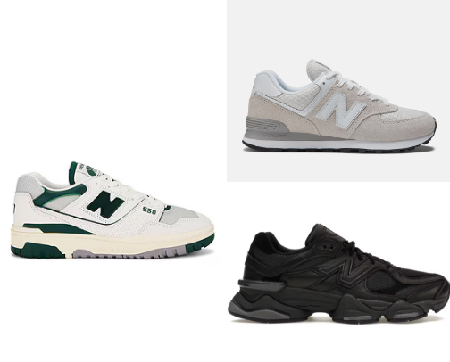 New Balance brand lover cover photo collage