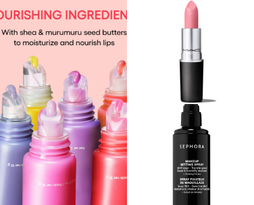 My favorite beauty recs cover photo collage