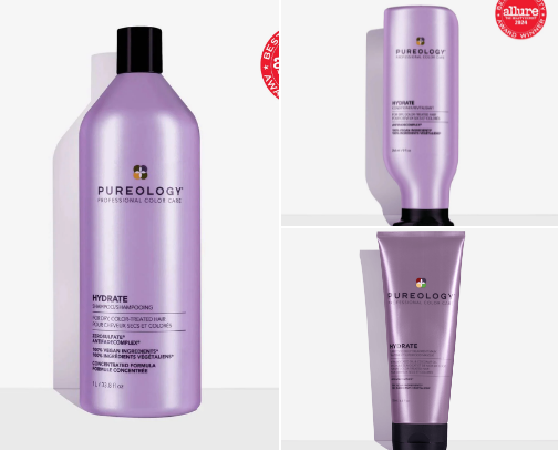 Pureology Essentials 💜 cover photo collage