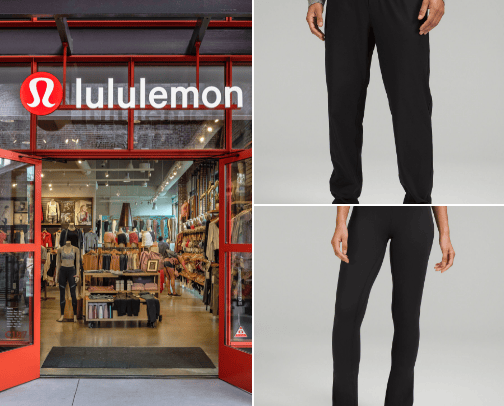 Lululemon cover photo collage