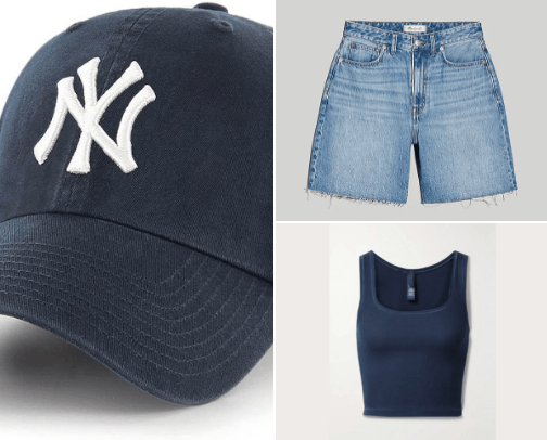 Casual Tank & Shorts outfit cover photo collage