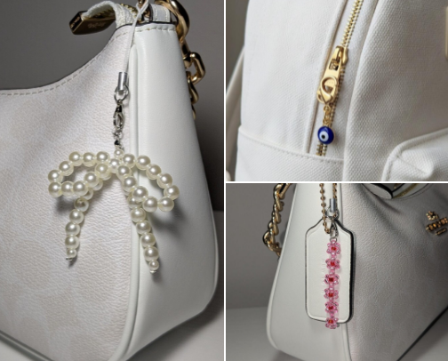 My ETSY Handmade Purse, Phone & Bag Charms✨🌸 cover photo collage