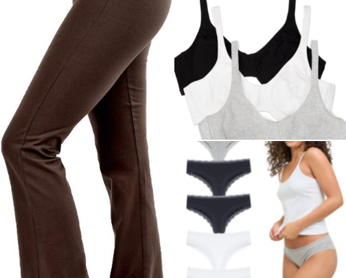 WOMENS NATURAL FIBRE / BUDGET FRIENDLY CLOTHING FINDS cover photo collage