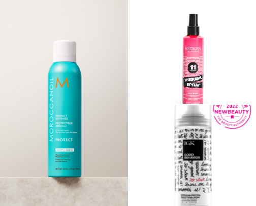 HEAT PROTECTION from a NY Hairstylist cover photo collage