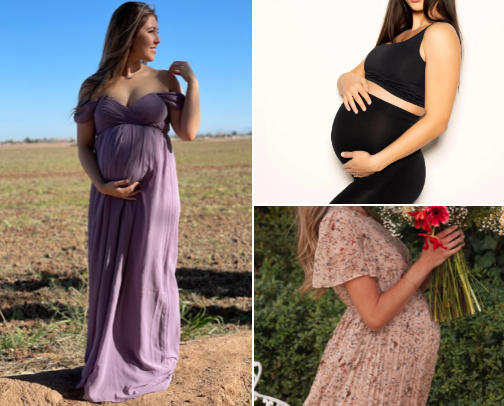 MATERNITY PHOTOSHOOT MUST HAVES 🌷 cover photo collage
