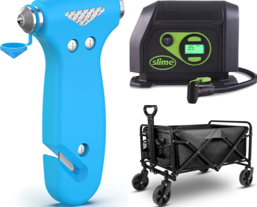 Car & Delivery Driver Essentials cover photo collage