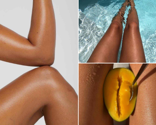 From Strawberry Skin to Smooth, Flawless Legs cover photo collage