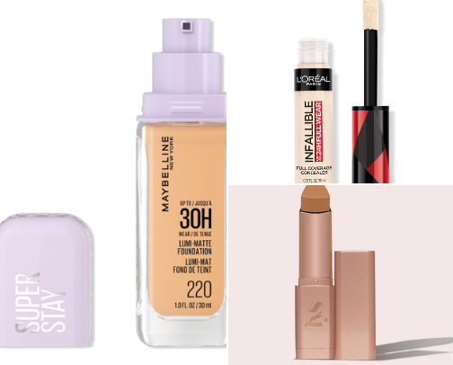 “the makeup” products ♡ cover photo collage