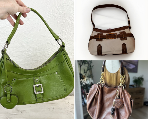 The y2k Handbag Edit cover photo collage